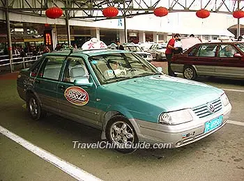 Taxi at Hongqiao Airport